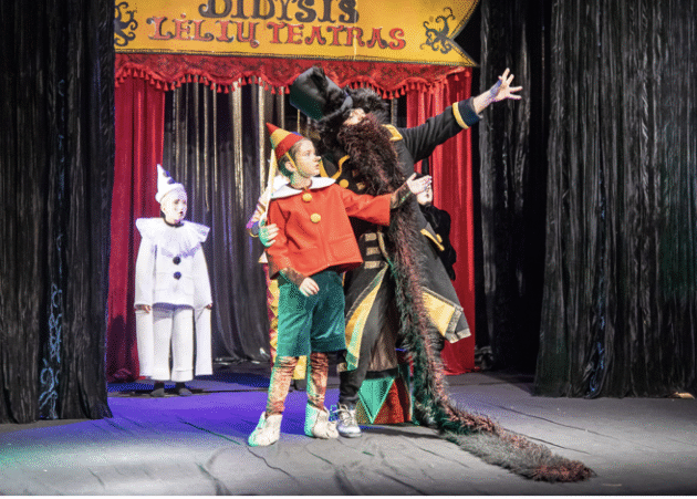 Raganiukes teatro spektaklis "Pinokis" Spalio 19d. 13 val. Matildos mokyklos svečiams